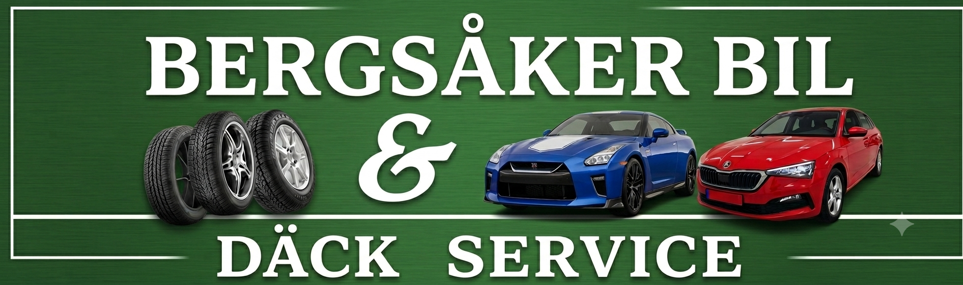 Bergsåker Bil & Däck Service logotyp